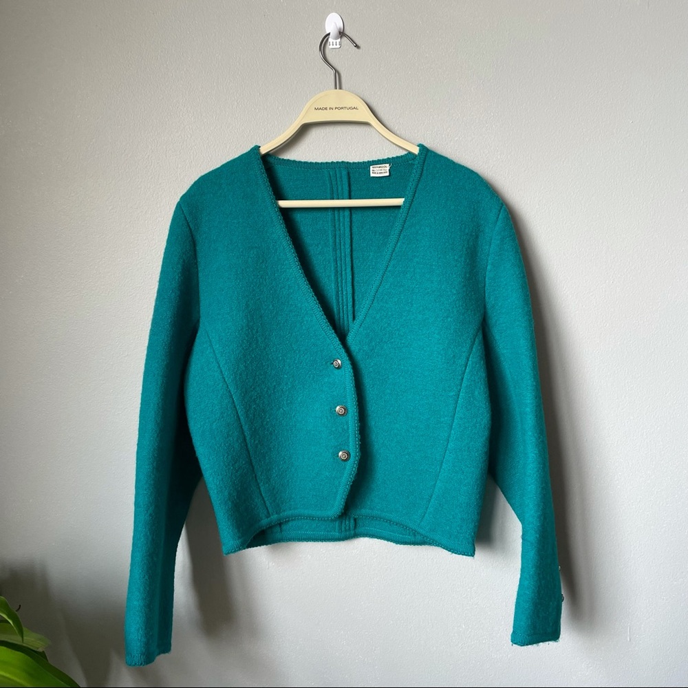 100% wool sweater cardigan